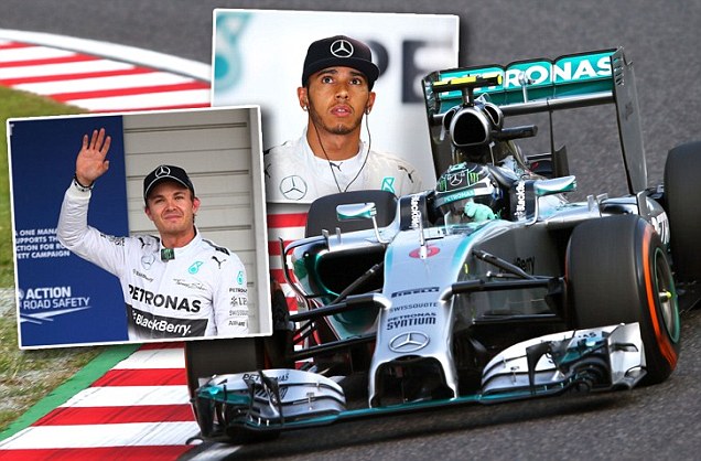 Rosberg Raih Posisi Start Pertama GP Jepang